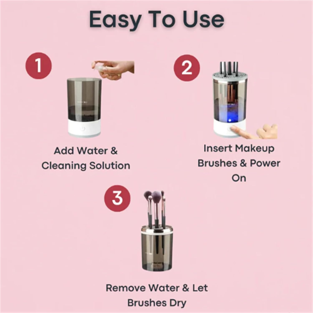BelleBrushPro™ – Nettoyeur de pinceaux en profondeur